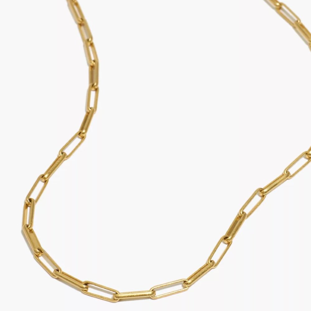 Paperclip Chain Necklace